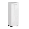 Garnero Arredamenti Colonne Per Bagno-Colonna per bagno bassa 30x85h cm con 1 anta bianco lucido Cordelia