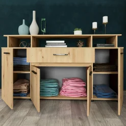 Garnero Arredamenti Comò|Comò-Comò 154x85h cm 4 ante moderno in Pippo Rovere Rustico