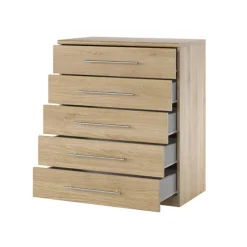 Garnero Arredamenti Comò|Comò-Comò 70x90h cm con cassetti Dogliani Rovere