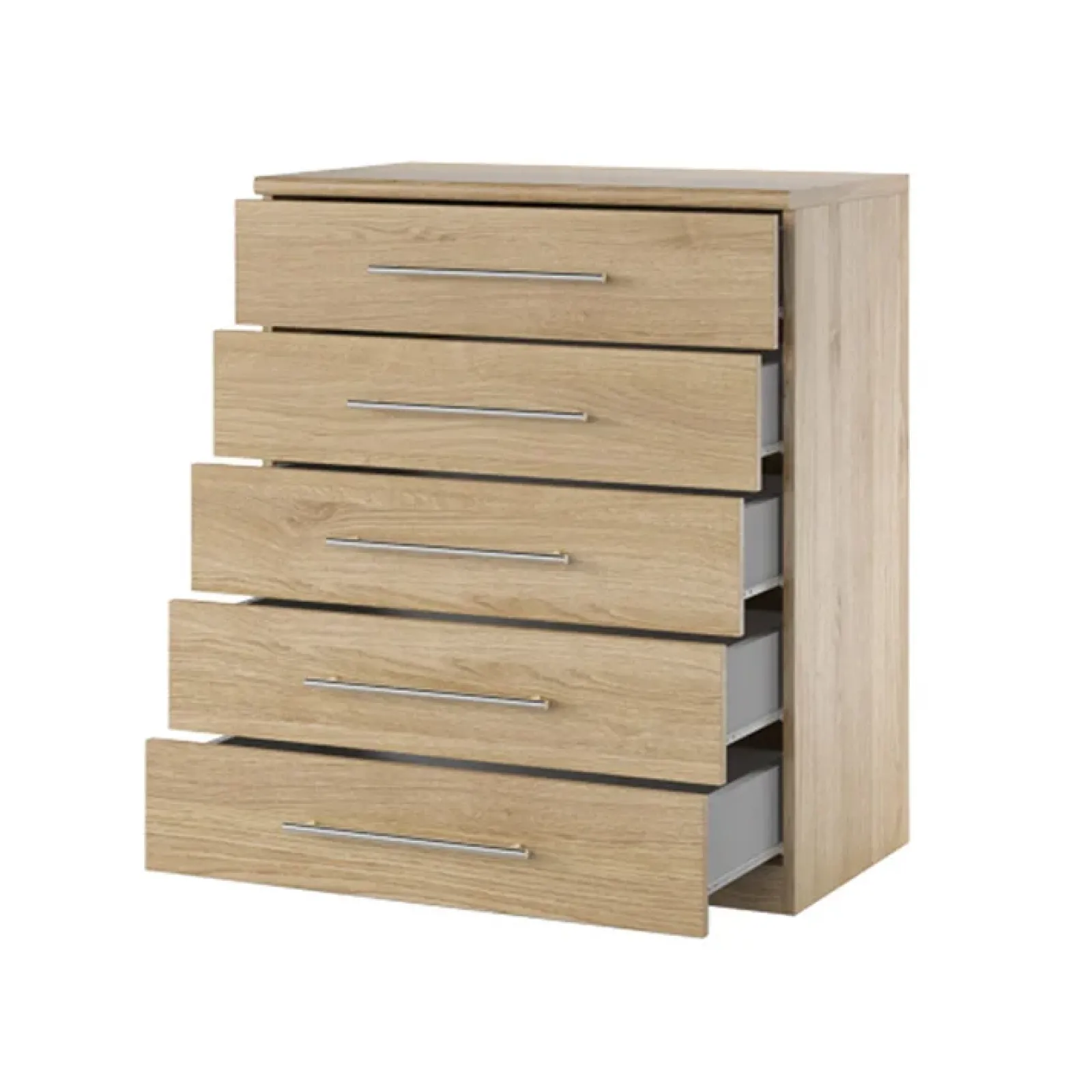 Garnero Arredamenti Comò|Comò-Comò 70x90h cm con cassetti Dogliani Rovere