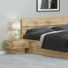 Garnero Arredamenti Comodini|Comò-Comodino 45x32h cm 1 cassetto moderno design quercia Tamika