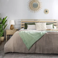 Garnero Arredamenti Comodini|Comò-Comodino 45x46h cm 1 cassetto USB C rovere Noor