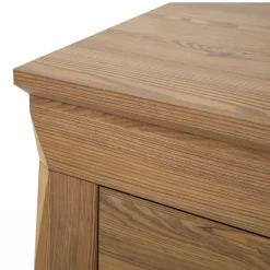 Garnero Arredamenti Comodini|Comò-Comodino 50x45h cm rovere scuro Lucca