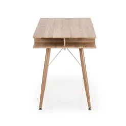 Garnero Arredamenti Consolle Fissa|Consolle Fissa-Consolle ingresso scrivania 1 cassetto 120x75cm rovere sonoma bianco Lavanda