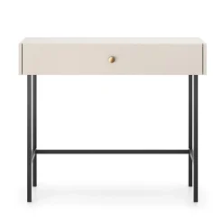 Garnero Arredamenti Consolle Fissa|Consolle Fissa-Consolle ingresso 93x79cm 1 cassetto Eterna Beige