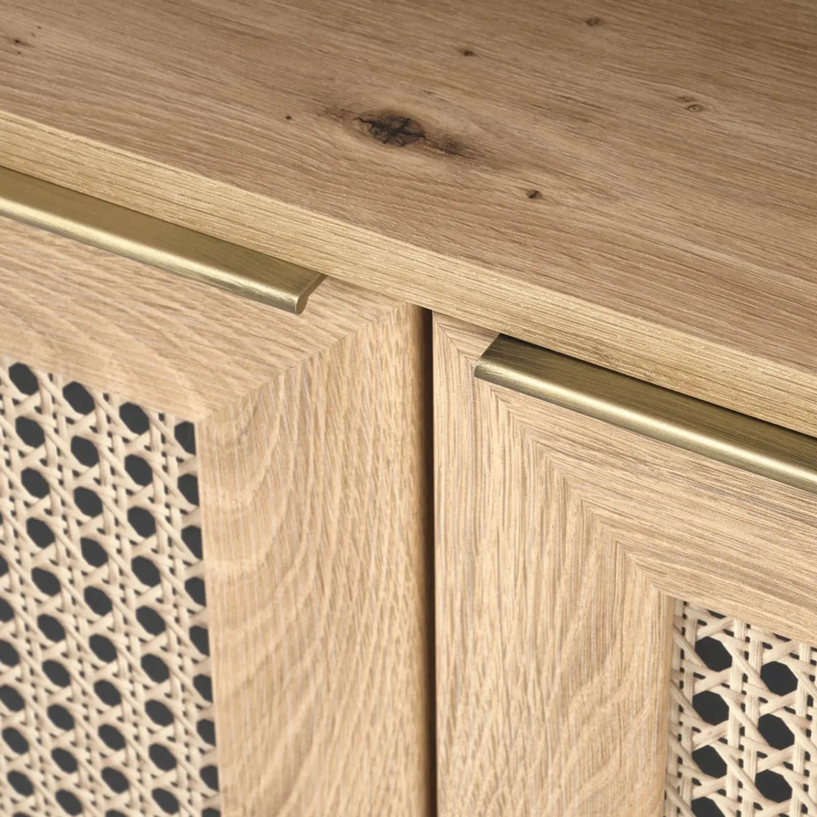 Garnero Arredamenti Credenza Alta-Credenza alta 80x173h cm con libreria 2 ante 3 vani moderna rovere Sombra