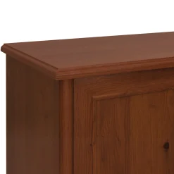 Garnero Arredamenti Mobili Arte Povera-Credenza 153x90h cm 3 ante 1 cassetto arte povera noce Toscana