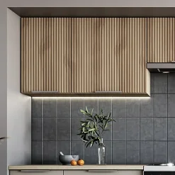 Garnero Arredamenti Cucine Complete|Cucine Complete-Cucina 240cm completa componibile moderna grigio rovere sonoma Taipei