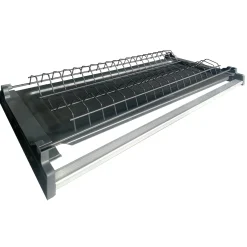 Garnero Arredamenti Cucine Complete|Cucine Complete-Cucina 255cm componibile lineare moderna antracite rovere Gourmet Elegance Antracite - Rovere