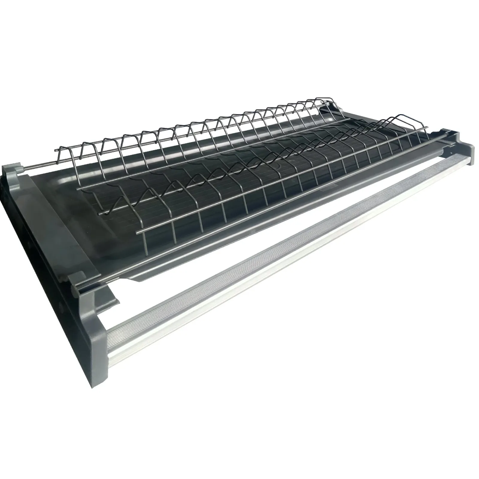 Garnero Arredamenti Cucine Complete|Cucine Complete-Cucina 255cm componibile lineare moderna antracite rovere Gourmet Elegance Antracite - Rovere