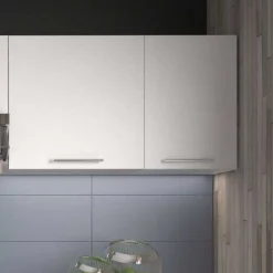 Garnero Arredamenti Cucine Complete|Cucine Complete-Cucina 240cm moderna componibile bianca rovere Urban Bianco Opaco - Rovere