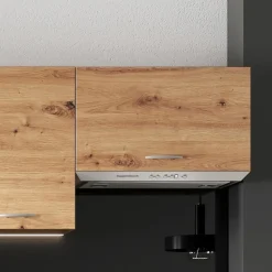 Garnero Arredamenti Cucine Complete|Cucine Complete-Cucina 240cm moderna lineare componibile Dalia Quercia
