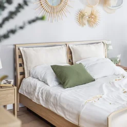 Garnero Arredamenti Cuscini E Guanciali|Cuscini E Guanciali-Cuscino decorativo per letto matrimoniale contenitore 160x200cm rovere Noor