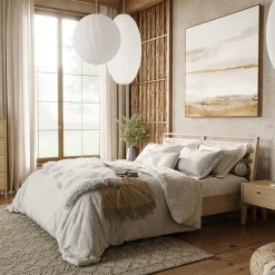 Garnero Arredamenti Cuscini E Guanciali|Cuscini E Guanciali-Cuscino decorativo per letto matrimoniale contenitore 160x200cm rovere Noor