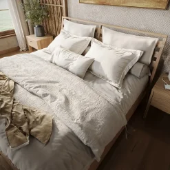 Garnero Arredamenti Cuscini E Guanciali|Cuscini E Guanciali-Cuscino decorativo per letto matrimoniale contenitore 180x200cm rovere Noor