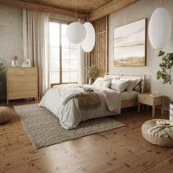 Garnero Arredamenti Cuscini E Guanciali|Cuscini E Guanciali-Cuscino decorativo per letto matrimoniale contenitore 180x200cm rovere Noor