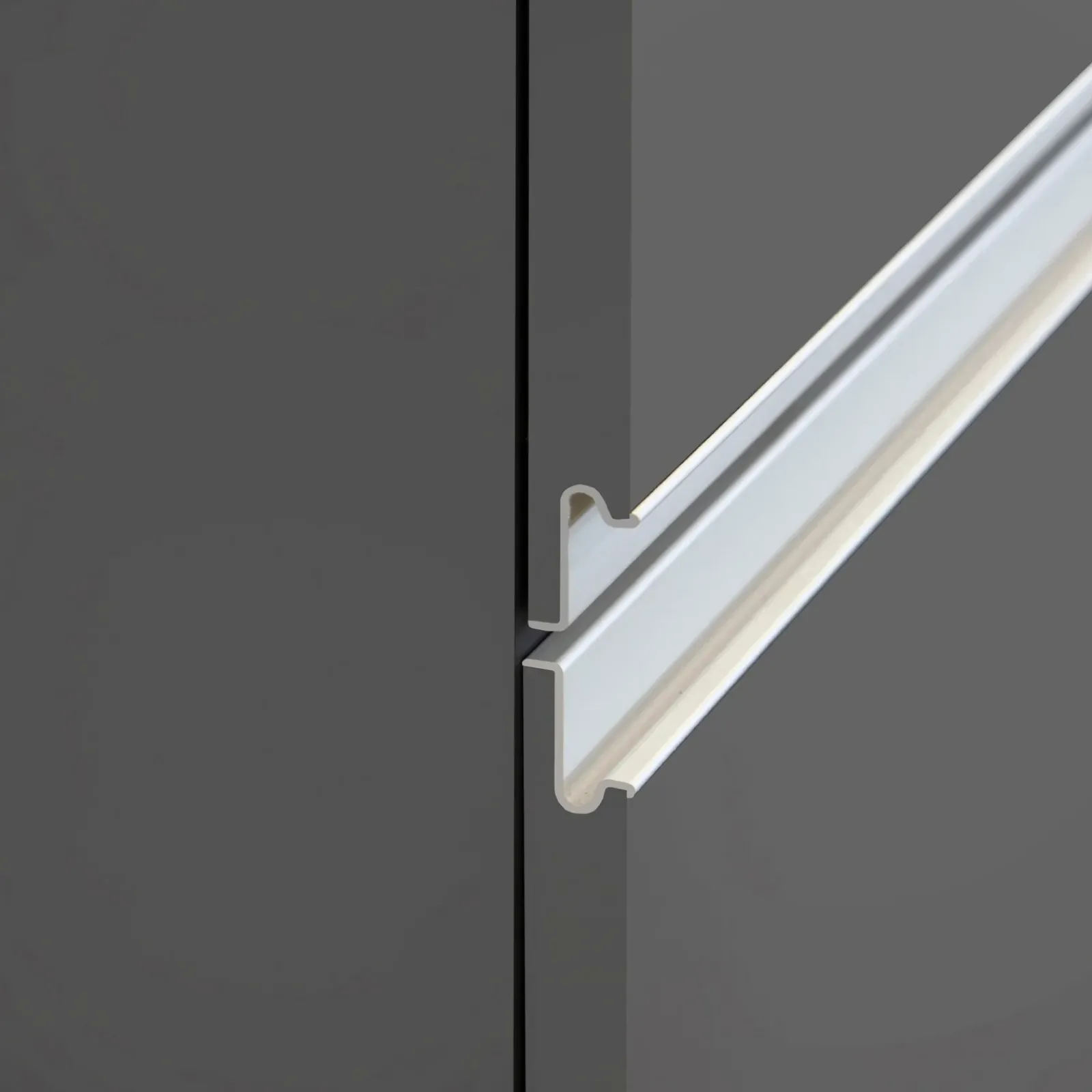 Garnero Arredamenti Scaffali E Dispense-Dispensa cucina 60x165h cm 4 ripiani antracite grigio pietra Gourmet Antracite - Grigio pietra