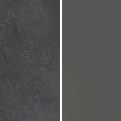 Garnero Arredamenti Scaffali E Dispense-Dispensa cucina 60x165h cm 4 ripiani antracite grigio pietra Gourmet Antracite - Grigio pietra