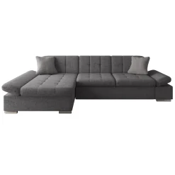 Garnero Arredamenti Divani Angolari|Divani Letto-Divano con angolo a sinistra 4 posti 278x161cm grigio Artemio