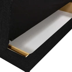 Garnero Arredamenti Divani Lineari|Divani Letto-Divano letto 2 posti 192cm matrimoniale senza braccioli grigio nero Joby Tessuto Lawa Grigio Scuro