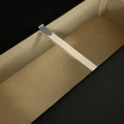 Garnero Arredamenti Divani Angolari|Divani Letto-Divano letto 3 posti moderno 238cm nero écru Flow Microfibra Nero Beige