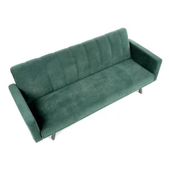 Garnero Arredamenti Divani Letto|Divani Letto-Divano letto 3 posti 192x82 cm velluto scuro Nespolo Verde