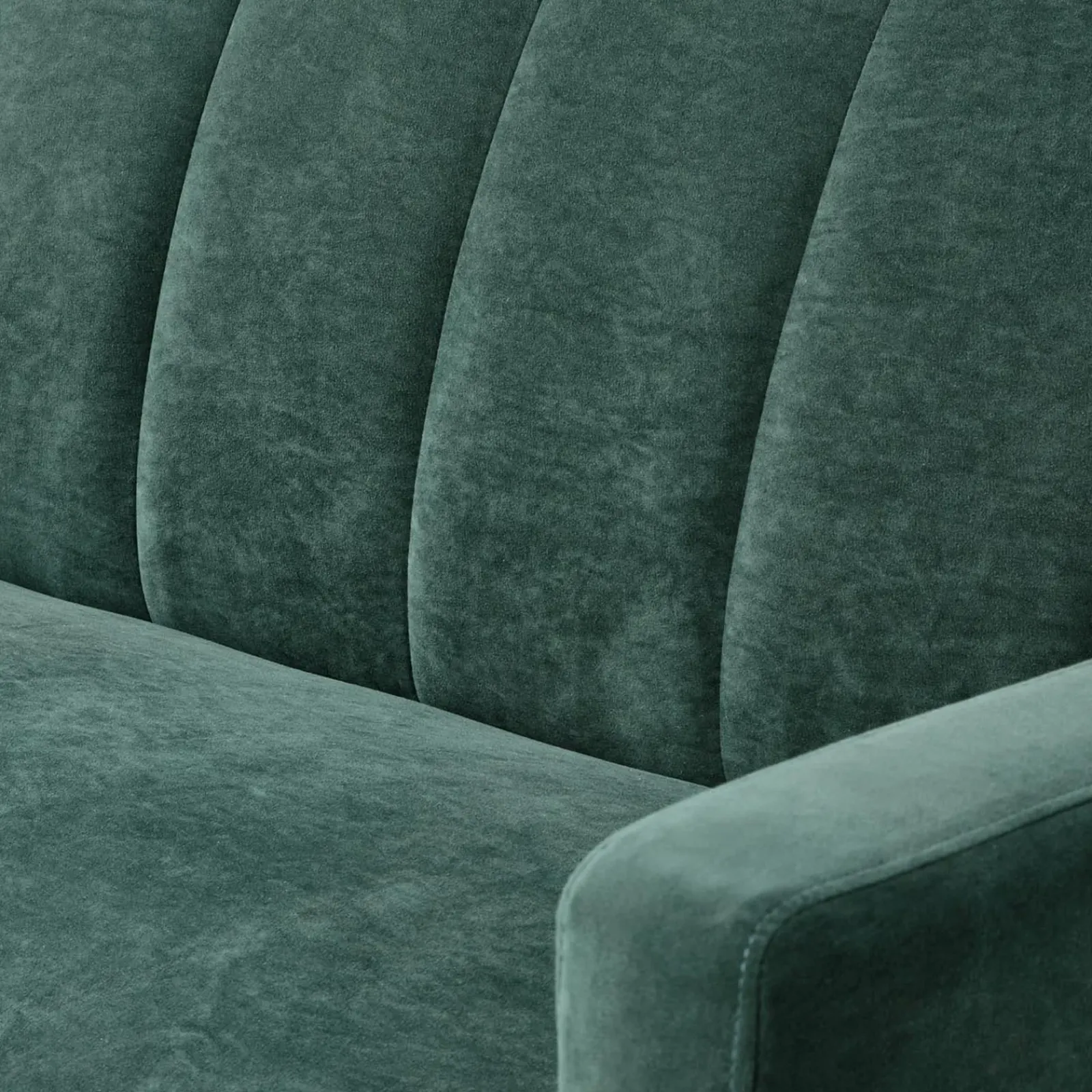 Garnero Arredamenti Divani Letto|Divani Letto-Divano letto 3 posti 192x82 cm velluto scuro Nespolo Verde