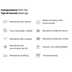 Garnero Arredamenti Divani Letto|Divani Letto-Divano letto 3 posti 257x105cm tessuto bianco Cozyfy