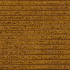 Garnero Arredamenti Divani Panoramici|Divani Angolari-Divano letto angolare 5 posti 304cm con contenitore velluto a coste senape Assunta Velluto Poso Senape