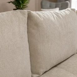 Garnero Arredamenti Divani Angolari|Divani Letto-Divano letto angolare 3 posti 267x185cm box contenitore beige Sottovoce Tessuto Artico Beige