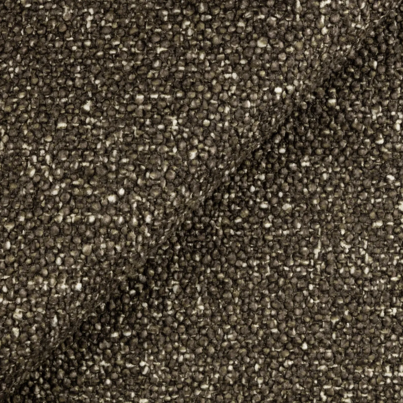 Garnero Arredamenti Divani Angolari|Divani Letto-Divano letto angolare destra 3 posti 260x180cm tessuto bouclè verde Repose Tessuto Bouclè Blur Verdone