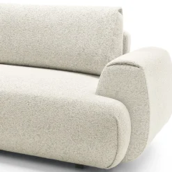 Garnero Arredamenti Divani Angolari|Divani Letto-Divano letto angolare sinistra 3 posti 270x167cm tessuto bianco Cloudify Tessuto Puente Bianco