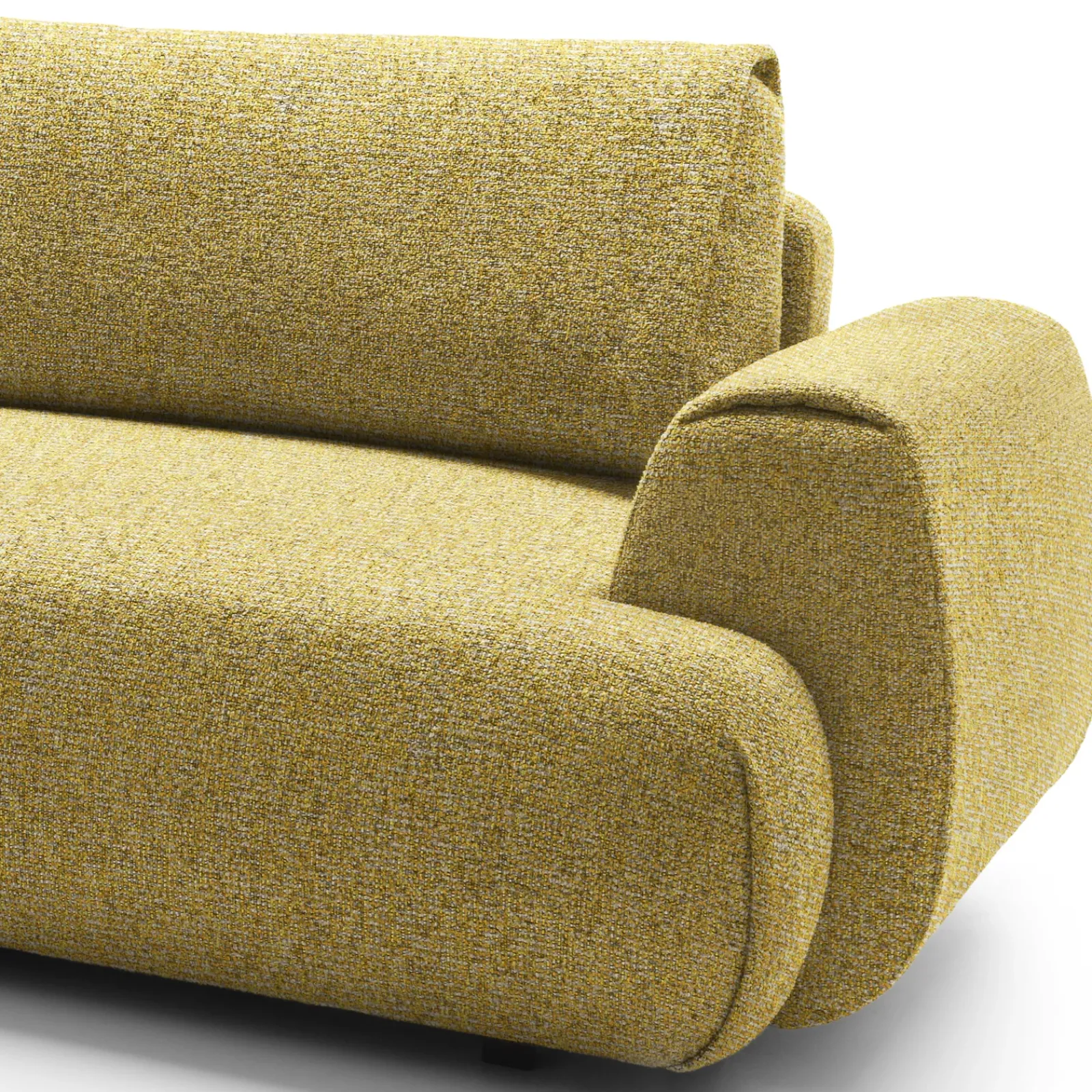 Garnero Arredamenti Divani Angolari|Divani Letto-Divano letto angolare sinistra 3 posti 270x167cm tessuto giallo Cloudify Tessuto Puente Giallo