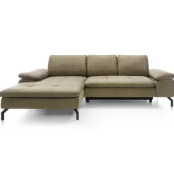 Garnero Arredamenti Divani Angolari|Divani Letto-Divano letto angolare sinistra 3 posti 265x170cm tessuto beige Chillax