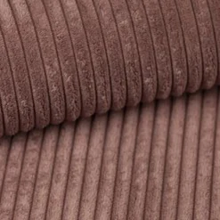 Garnero Arredamenti Divani Angolari|Divani Letto-Divano letto angolare sinistra 3 posti 267x167cm velluto a coste rosa Relaxion Velluto a Coste Poso Rosa