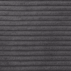 Garnero Arredamenti Divani Lineari|Divani Letto-Divano letto matrimoniale 3 posti 245x90cm velluto a coste grigio antracite Ploffy Velluto Poso Antracite