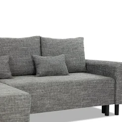 Garnero Arredamenti Divani Angolari|Divani Letto-Divano letto matrimoniale 3 posti 205cm grigio chiaro e scuro Connie