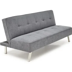 Garnero Arredamenti Divani Letto|Divani Letto-Divano letto pieghevole 173x83cm 3 posti moderno in tessuto Veliero Grigio