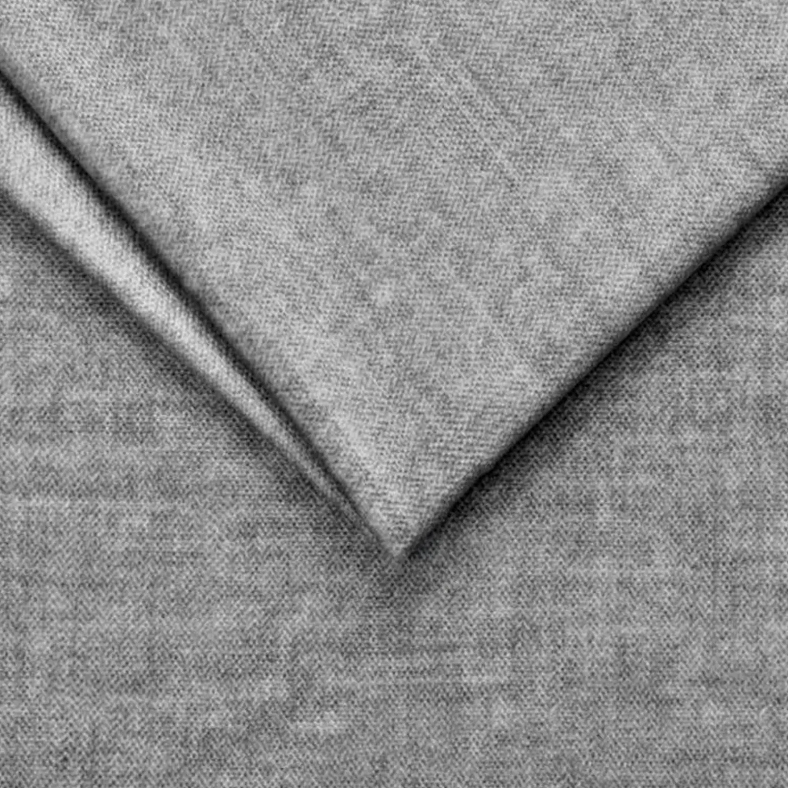 Garnero Arredamenti Divani Angolari|Divani Letto-Divano letto regolabile angolare destra 4 posti 288x182cm tessuto grigio chiaro Loungey Tessuto Vellutato Vogue Grigio Chiaro