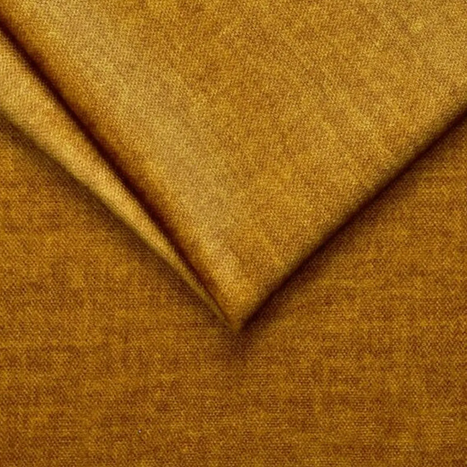 Garnero Arredamenti Divani Angolari|Divani Letto-Divano letto regolabile angolare destro 5 posti 353x214cm tessuto giallo senape Calmora Tessuto Vellutato Vogue Giallo Senape