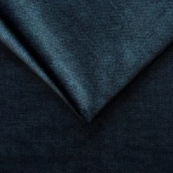 Garnero Arredamenti Divani Angolari|Divani Letto-Divano letto regolabile angolare destro 5 posti 353x214cm tessuto blu Calmora Tessuto Vellutato Vogue Blu