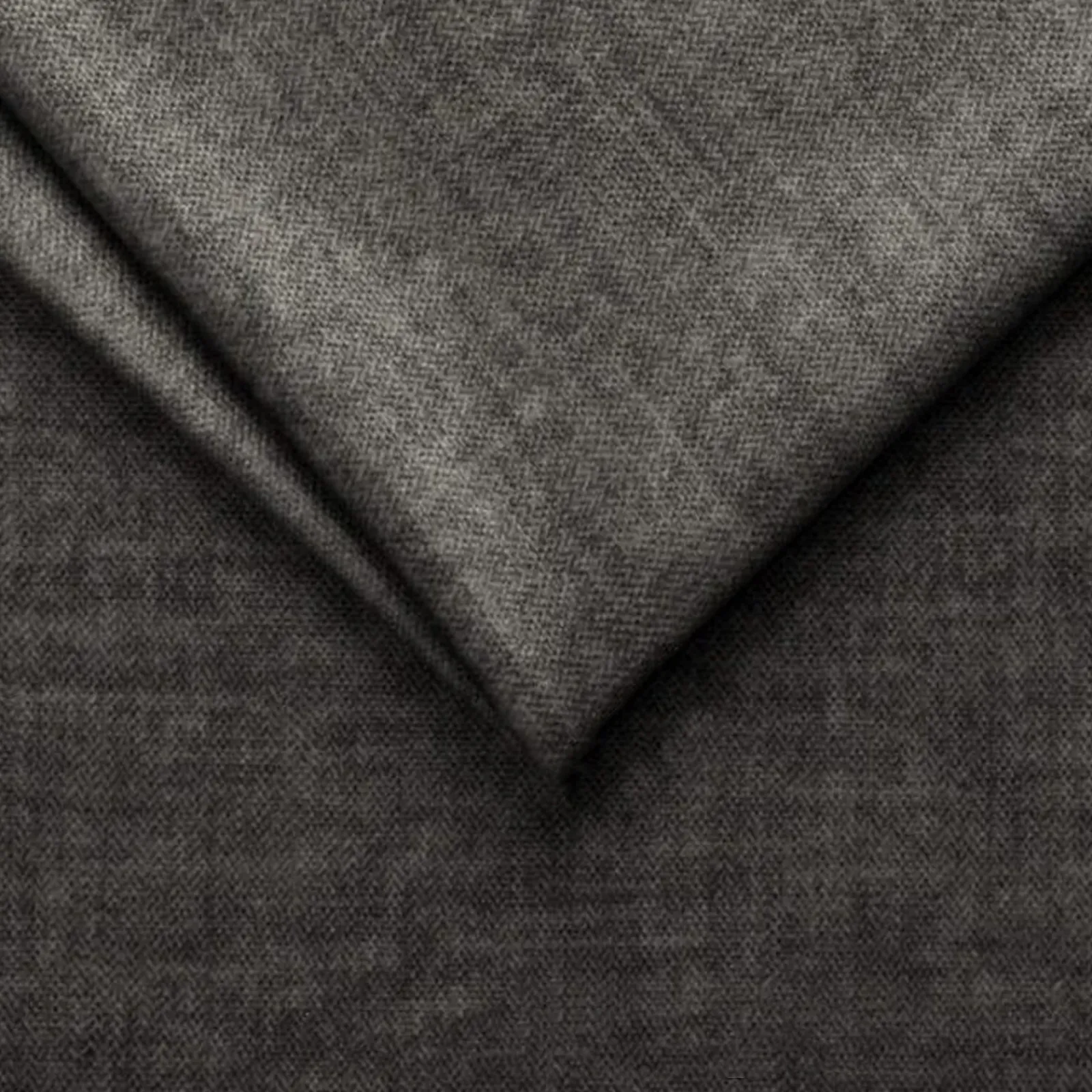 Garnero Arredamenti Divani Angolari|Divani Letto-Divano letto regolabile angolare destro 5 posti 353x214cm tessuto grigio scuro Calmora Tessuto Vellutato Vogue Grigio Scuro