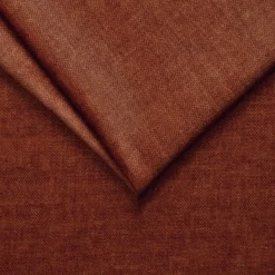 Garnero Arredamenti Divani Angolari|Divani Letto-Divano letto regolabile angolare destro 5 posti 353x214cm tessuto arancio corallo Calmora Tessuto Vellutato Vogue Corallo