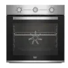 Garnero Arredamenti Elettrodomestici-Forno multifunzione 60cm da incasso 6 funzioni classe a inox Beko