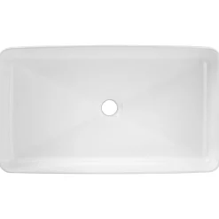 Garnero Arredamenti Lavabi Bagno-Lavabo bagno da appoggio 61x34cm ceramica Obscur Bianco