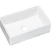 Garnero Arredamenti Lavabi Bagno-Lavabo bagno da appoggio 35x22cm ceramica bianco Puky