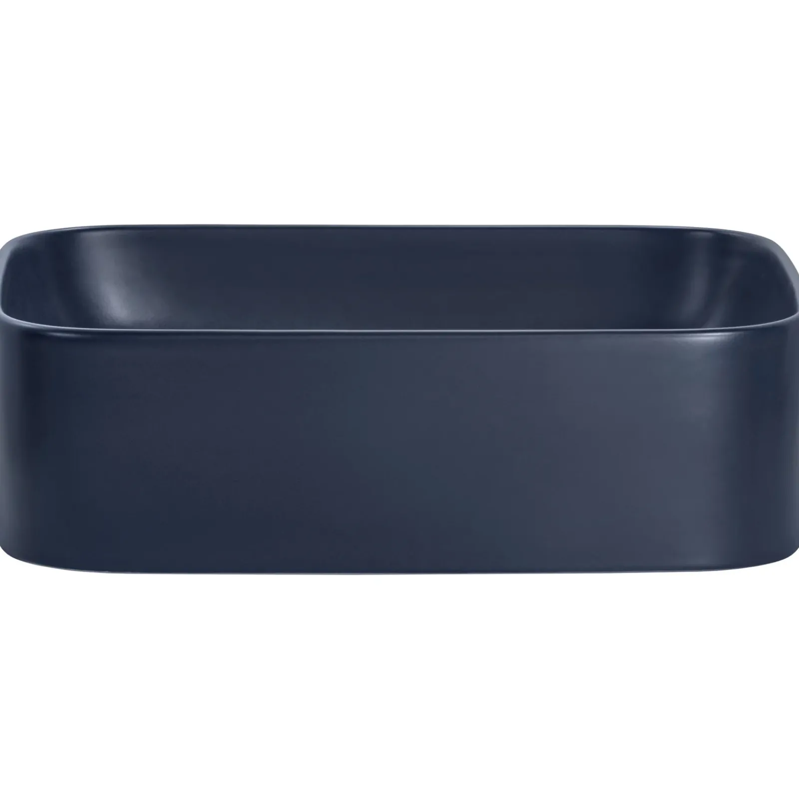 Garnero Arredamenti Lavabi Bagno-Lavabo bagno da appoggio 50x38cm ceramica blu Roundy