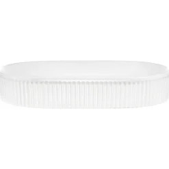 Garnero Arredamenti Lavabi Bagno-Lavabo bagno da appoggio 48x33cm ceramica cannettato Griffy Bianco