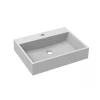 Garnero Arredamenti Lavabi Bagno-Lavabo bagno da appoggio 55x42cm bianco Soap