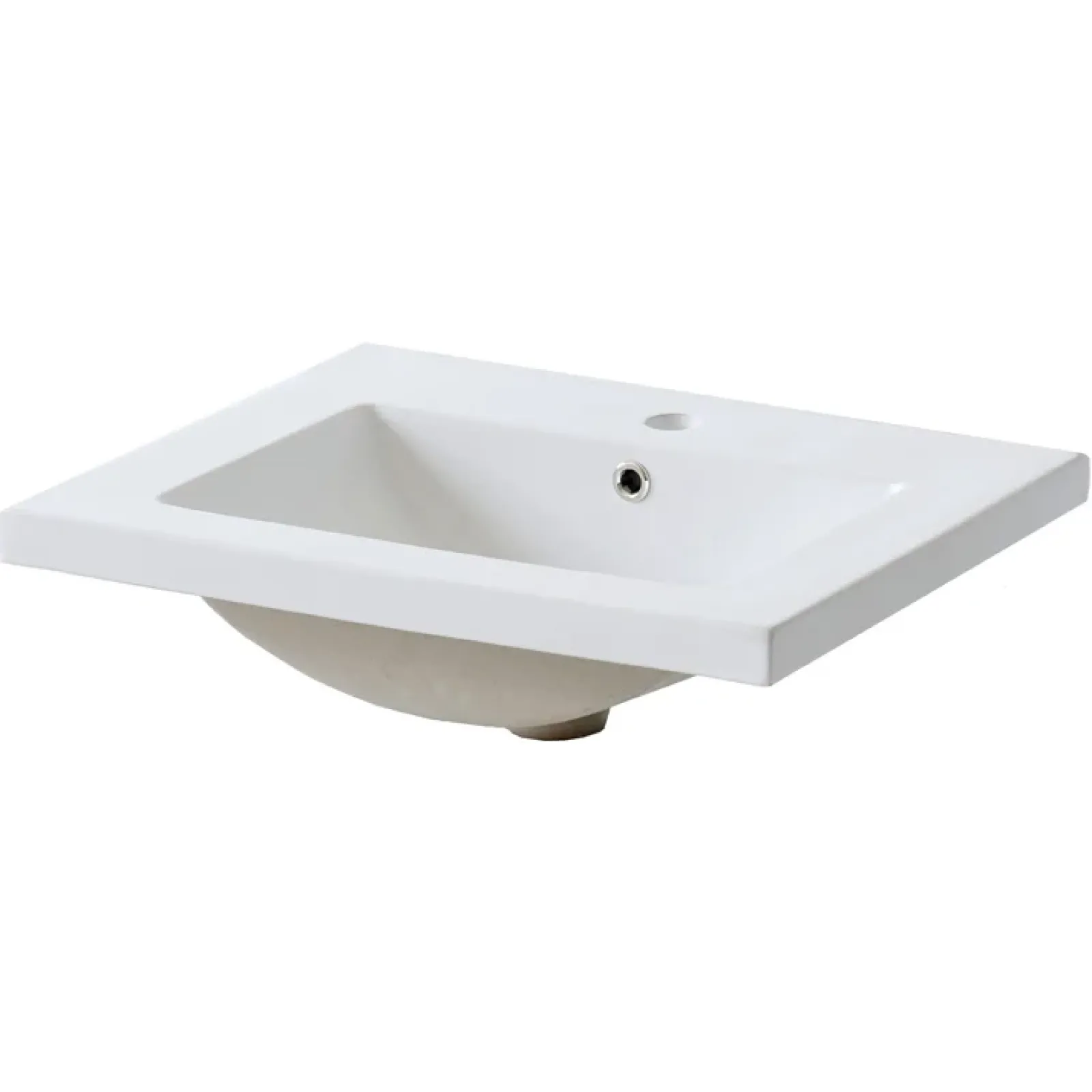Garnero Arredamenti Lavabi Bagno-Lavabo bagno da incasso 61x46cm ceramica bianco Ambrogio